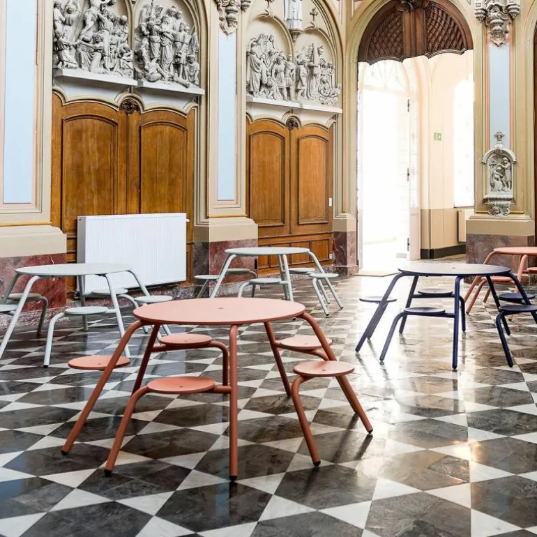 Virus 5-zits Picknicktafel