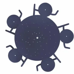 Virus 5-zits Picknicktafel