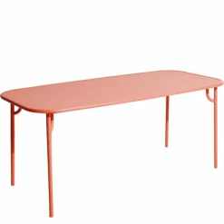 Week-end Eettafel Rechthoekig Dicht Blad