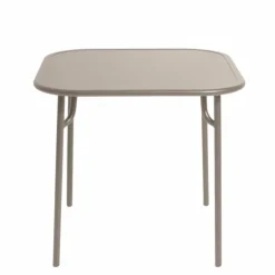 Week-end Eettafel Vierkant Dicht Blad