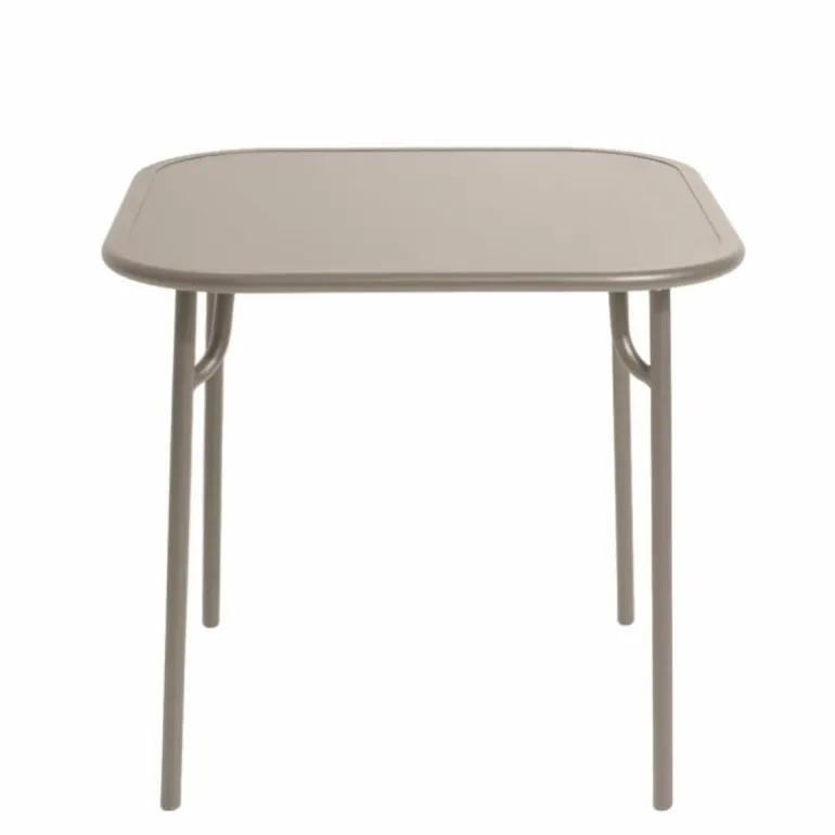 Week-end Eettafel Vierkant Dicht Blad