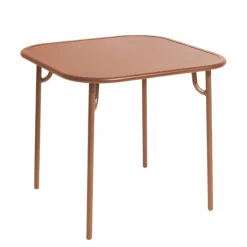 Week-end Eettafel Vierkant Dicht Blad