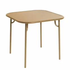 Week-end Eettafel Vierkant Dicht Blad