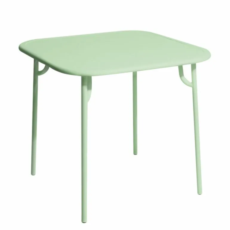 Week-end Eettafel Vierkant Dicht Blad