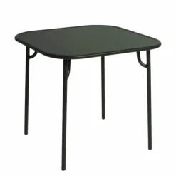 Week-end Eettafel Vierkant Dicht Blad
