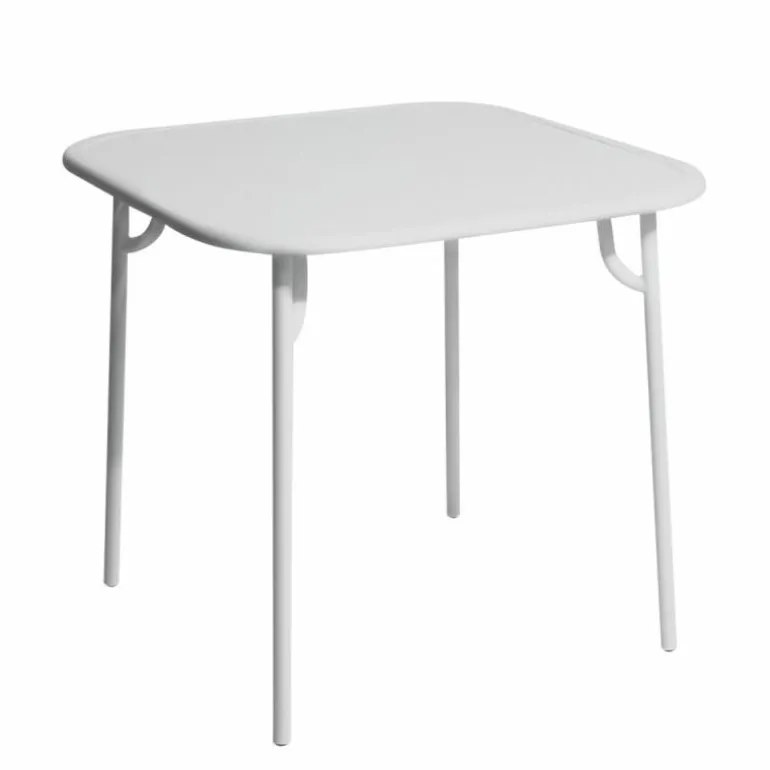 Week-end Eettafel Vierkant Dicht Blad