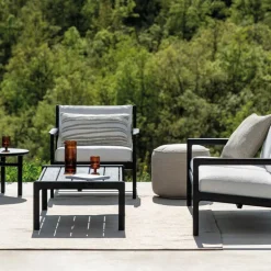 White Stripes Outdoor Kussen