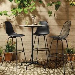 Wire Stool Barkruk High