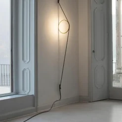 WireRing Wandlamp Grijs