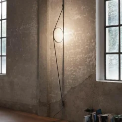 WireRing Wandlamp Grijs