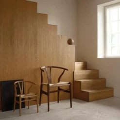 Wishbone Stoel CH24 Noten