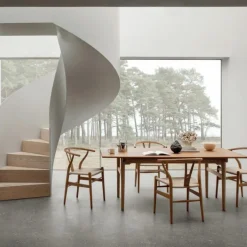 Wishbone Stoel CH24 Teak