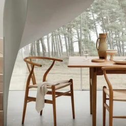 Wishbone Stoel CH24 Teak