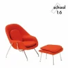 Womb Chair & Ottoman Miniatuur
