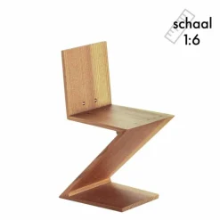 Zig Zag Stoel Miniatuur